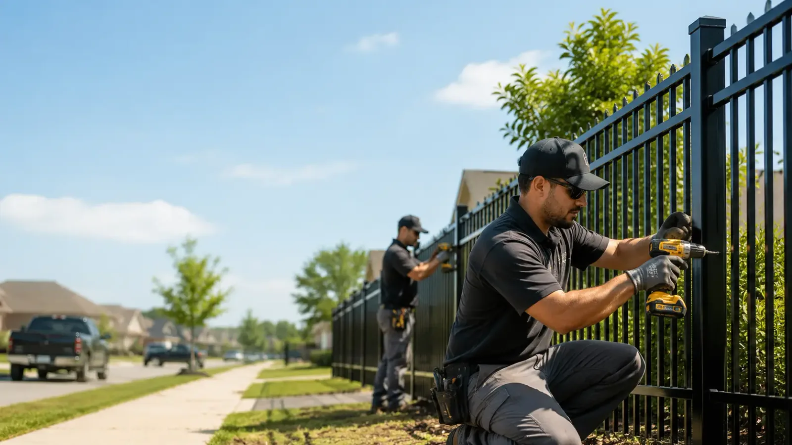 Metal Fence Installation in Brokaw, WI